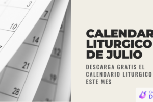 Calendario litúrgico del mes de Julio 2023 para Imprimir