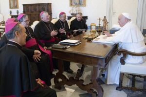 El Papa Francisco se reúne con la nueva presidencia del CELAM