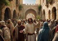 Jesús entrando victorioso a Jerusalen