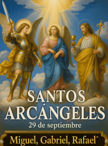 Moniciones para descargar en PDF- Santos Arcángeles Miguel Gabriel y Rafael