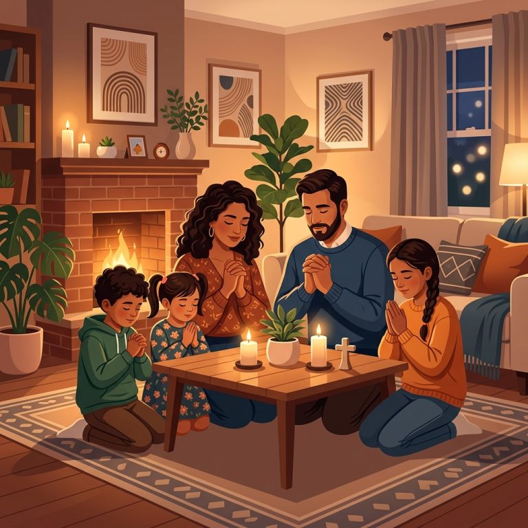 Ilustración USA Familia