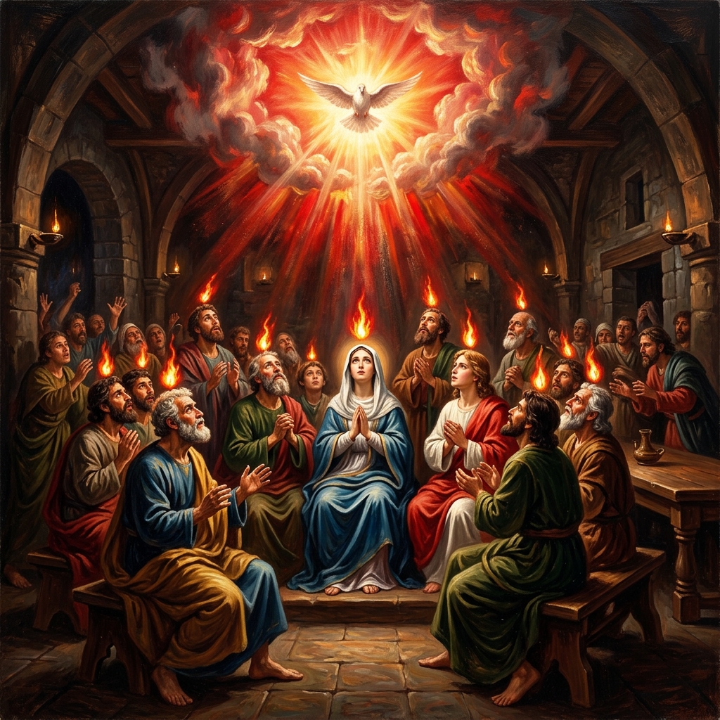 Lecturas y Evangelio de hoy Domingo 24 de Mayo de 2026 - Solemnidad de Pentecostés