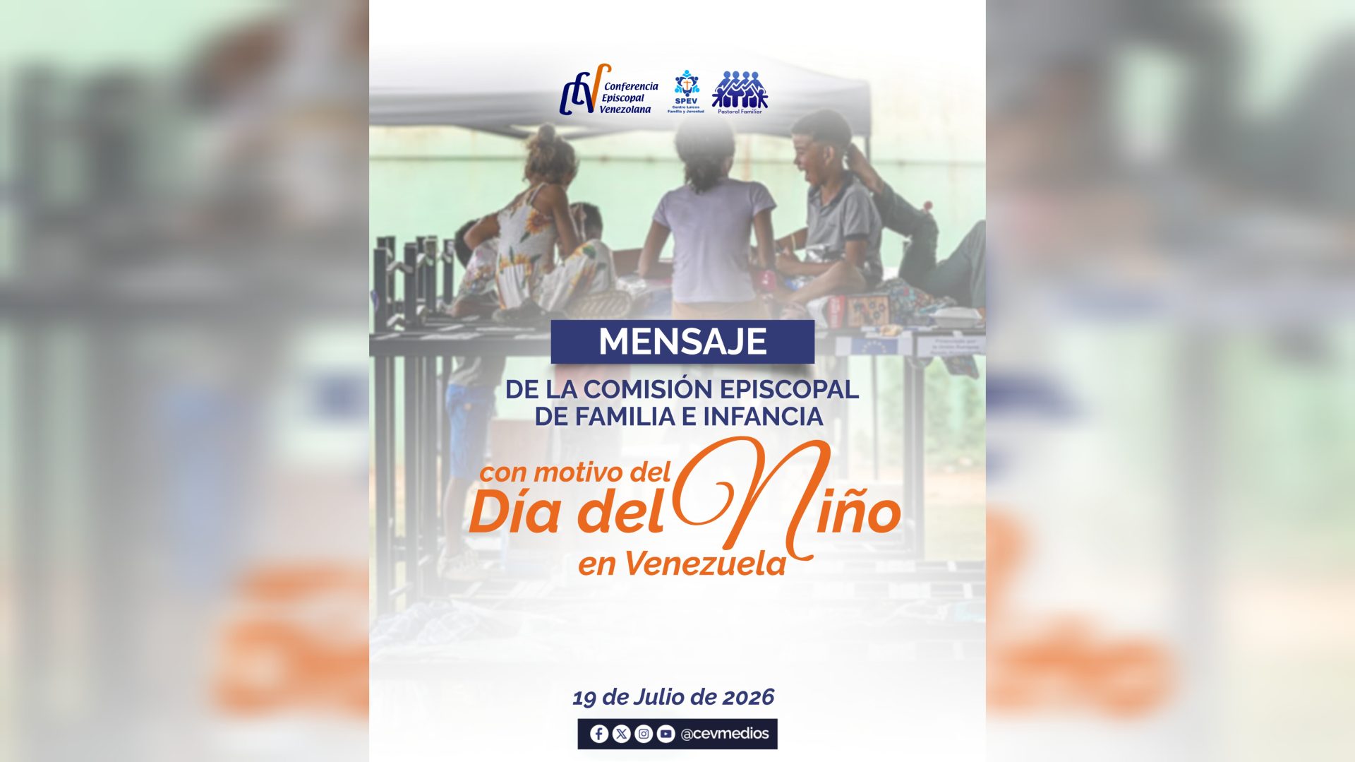 Oración por niños venezolanos