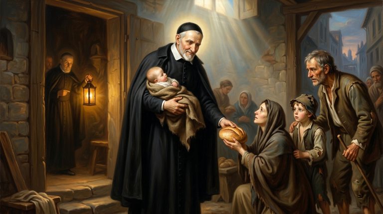 Novena a San Vicente de Paúl: Oración Completa Día a Día para Auxilio Económico, Trabajo y Caridad